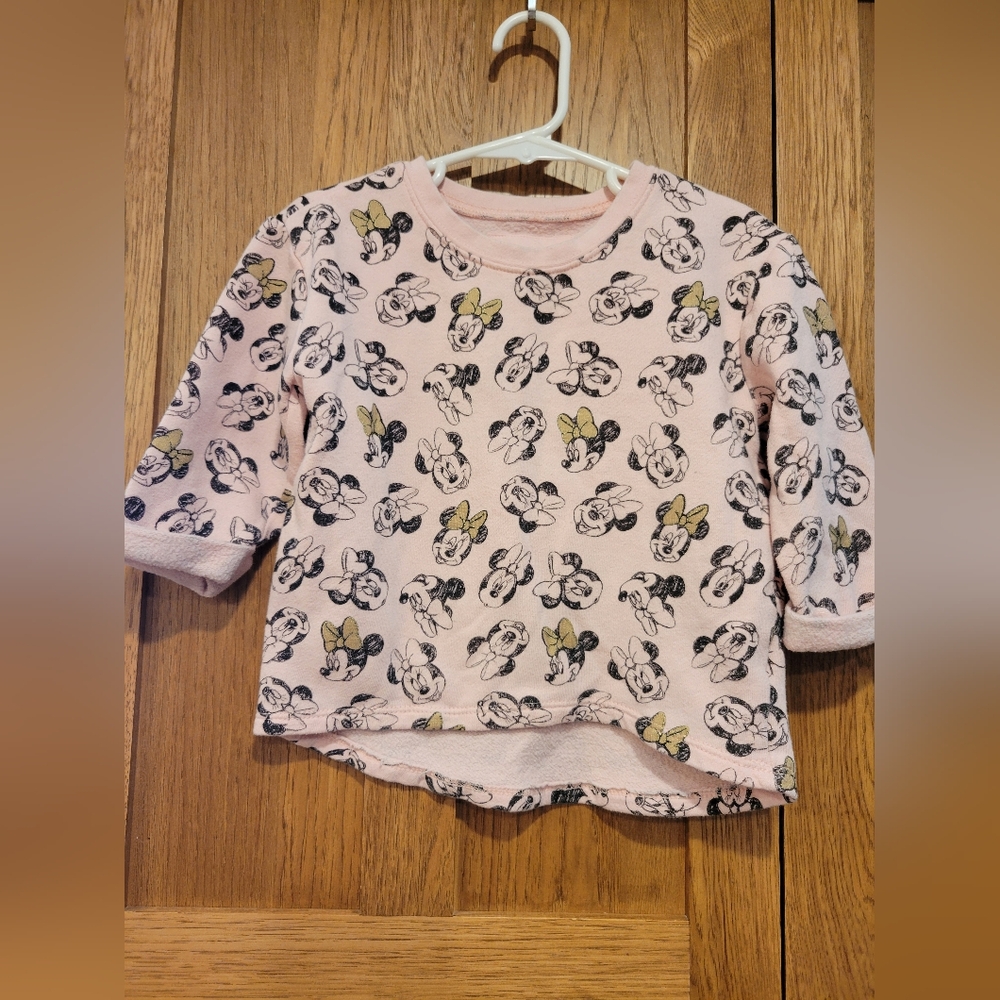 Old Navy Disney Minnie Mouse Sweatshirt- Little Girls 5t
